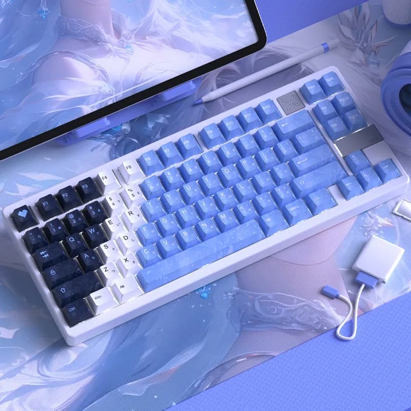 Copritasti SPYSELF Xueyun Xuenv - PBT a sublimazione, compatibili con tastiere meccaniche