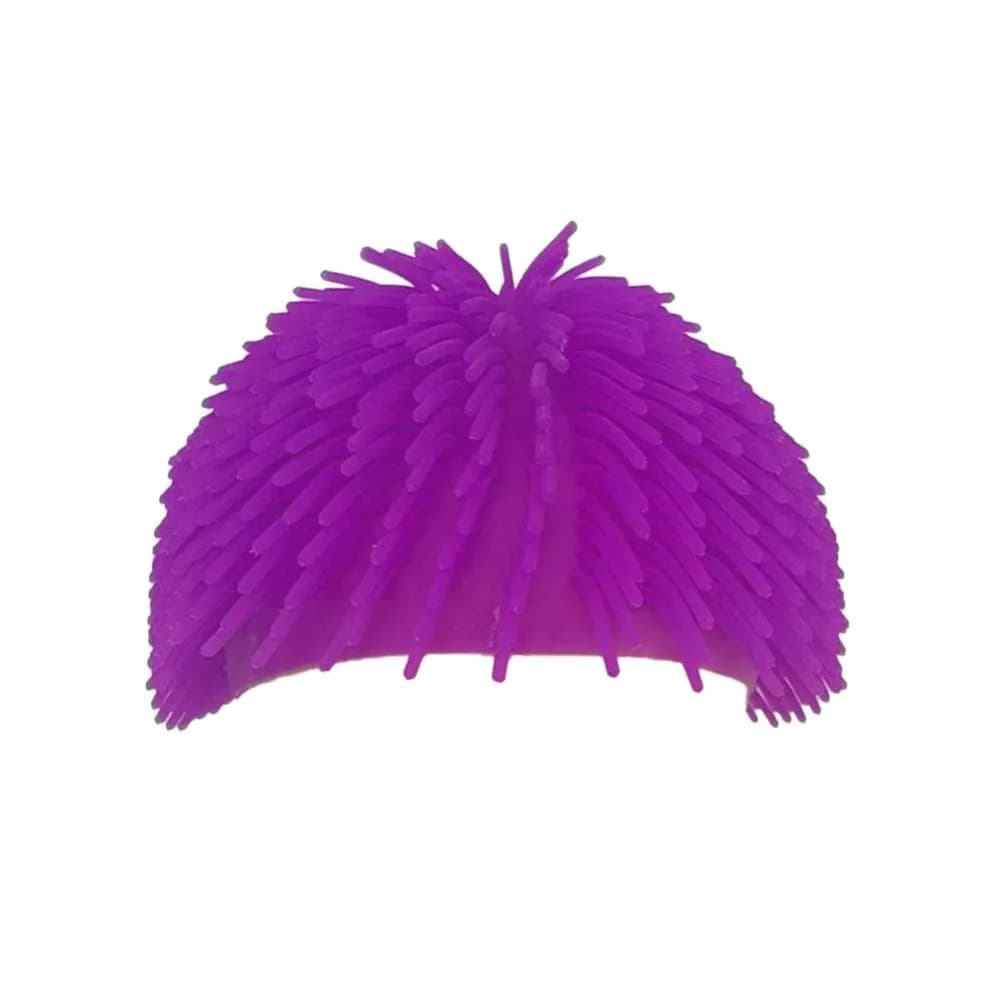 Long Hair Design Funny Swimming Cap Sea Urchin Shape High Elastic Spiky Ball Swim Hat Keep Hair Dry Flexible