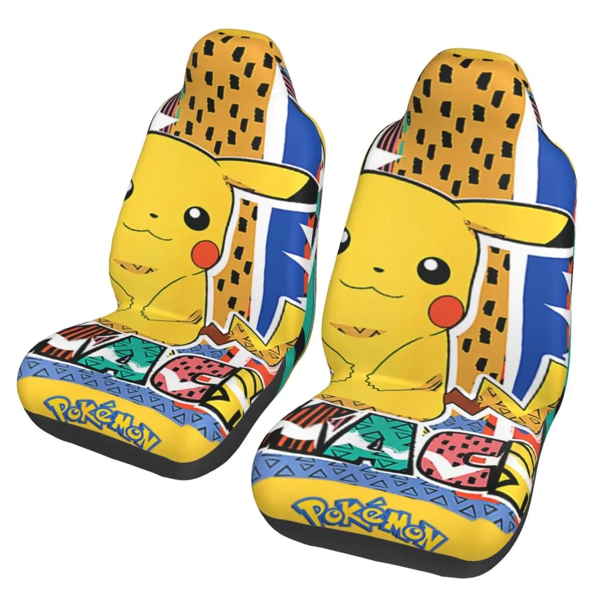 Universal Car Cover Pikachu Yellow, for All Seasons, Poke-Mon Fabric Covers for Women, Hunting Style