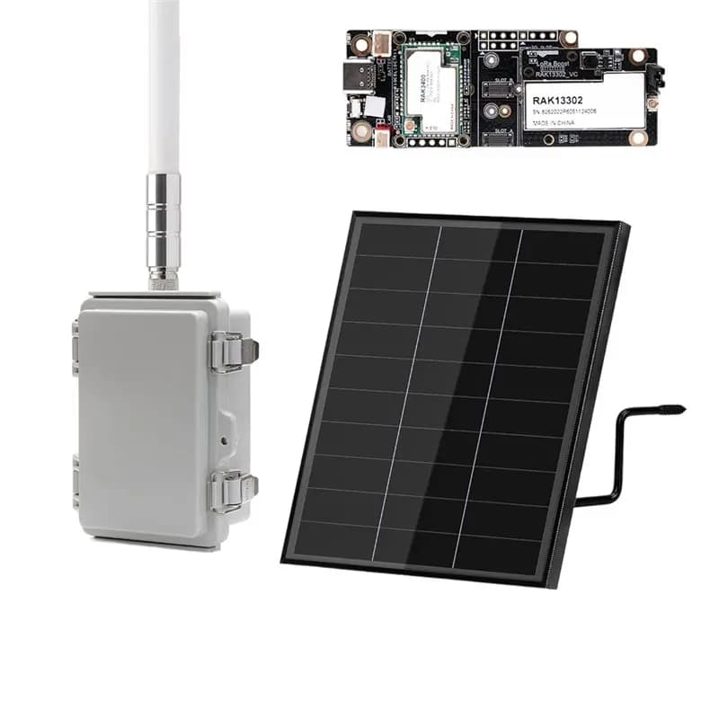 [LXYA68Z!] Scheda di Espansione per Ricarica Solare 20W Meshtastic + RAK3401 + Pannello Solare Lora Mesh Range 15600mAh + Box 20000mAh