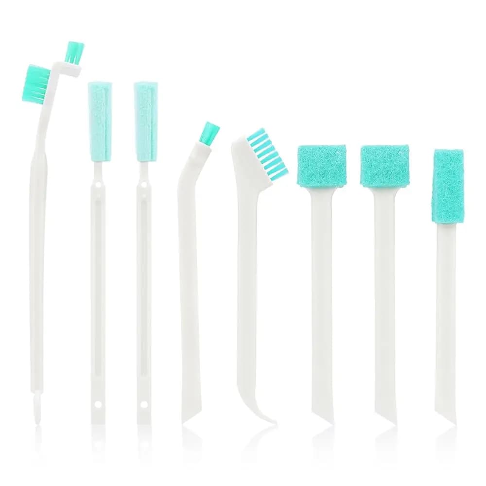 Set di 8 Spazzole per la Pulizia dell'Umidificatore, Spazzole Piccole per Dettagli Domestici, Spazzole per Pulizia di Bottiglie e Beccucci