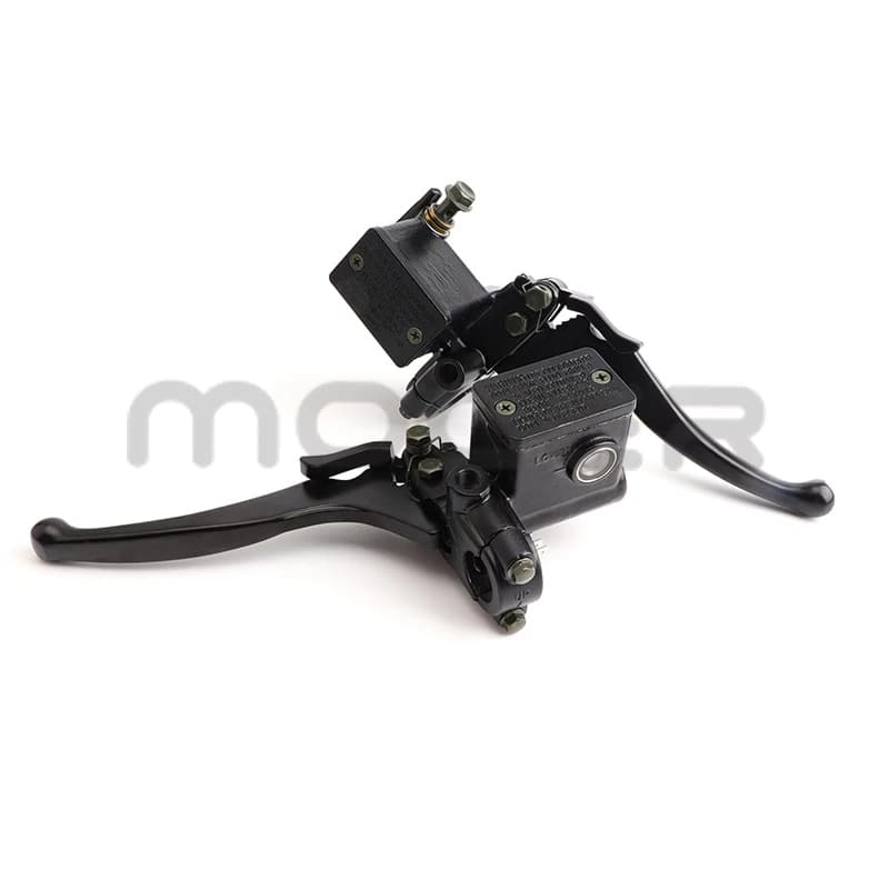 Pompa freno superiore ATV pompa frizione idraulica con maniglia blocco parcheggio per 110cc-250cc GY6 Quad Dirt Bike accessori moto