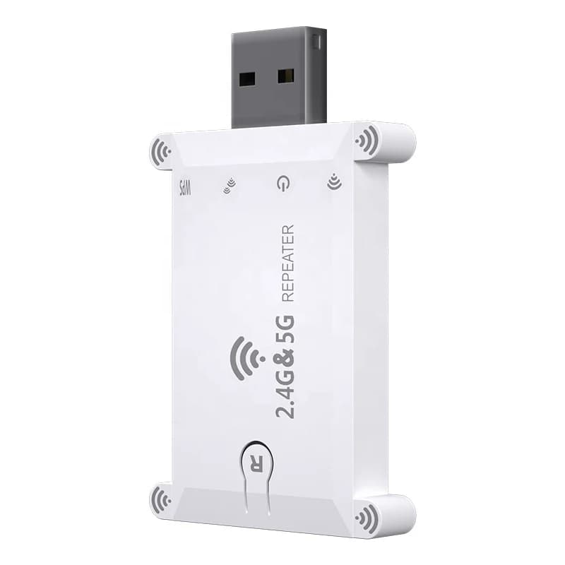 AC1200 USB WiFi Range Extender 5G Wifi Amplificatore di segnale Router di rete 2.4GHz Ripetitore Dual Band Extender Ripetitore