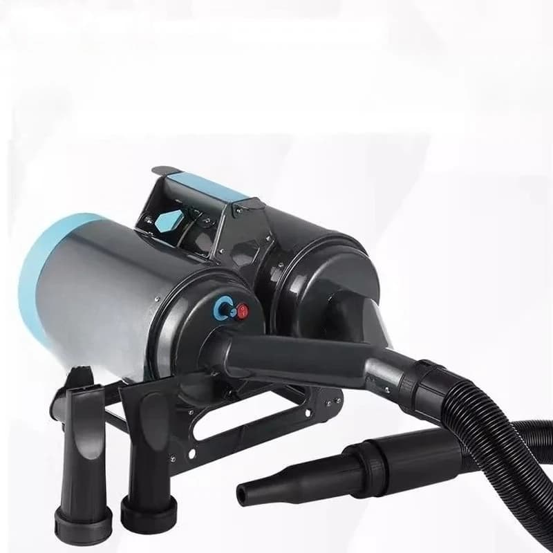 Asciugatore per Animali Domestici ad Alta Potenza con Doppio Motore, Prodotti per la Pulizia degli Animali, Asciugacapelli Multifunzionale per Cani, Accessori