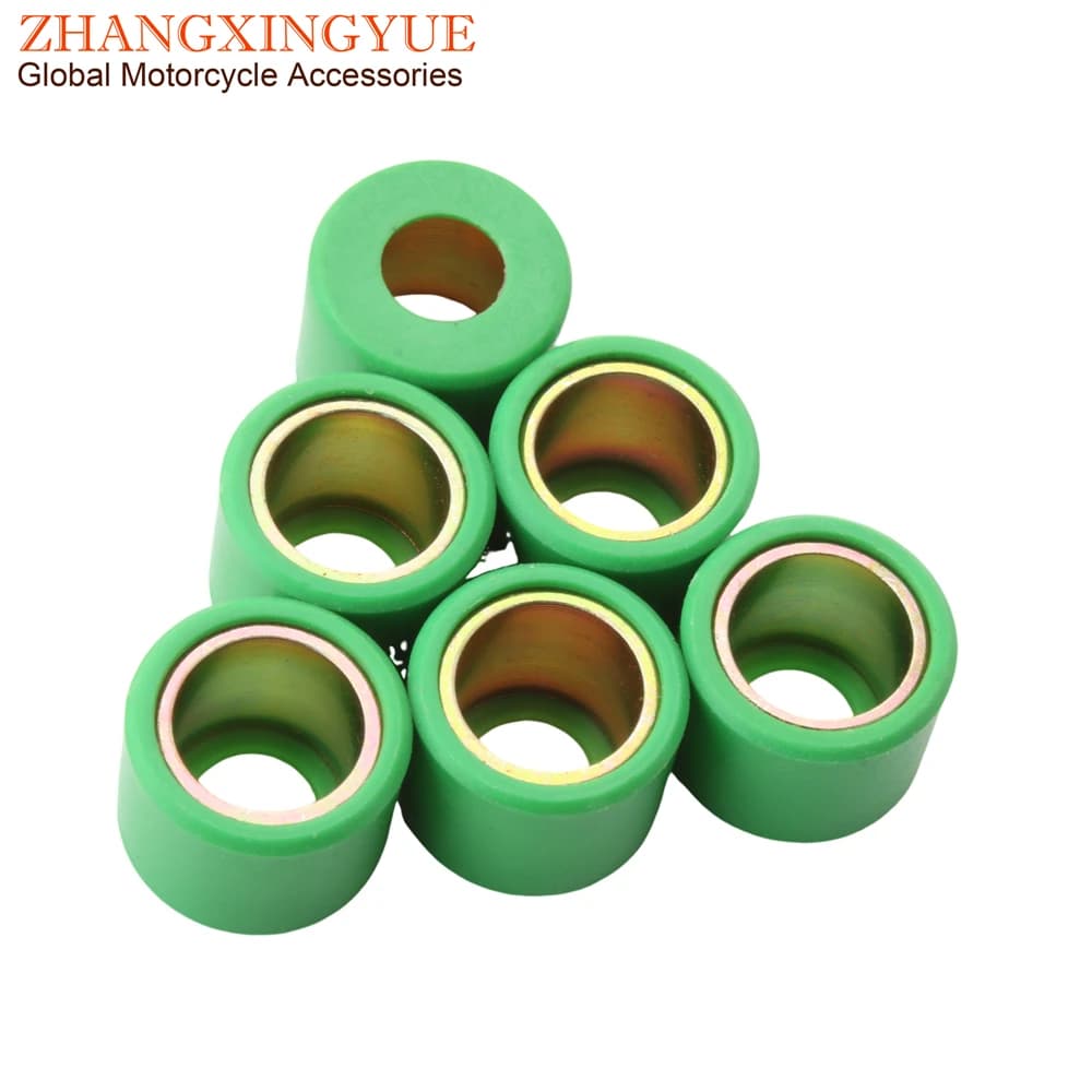 6PC GTS250 GTV250 Variator roller 11,2g Weights 21x17mm For Vespa Gt 60 Gts Gtv 250cc 842870