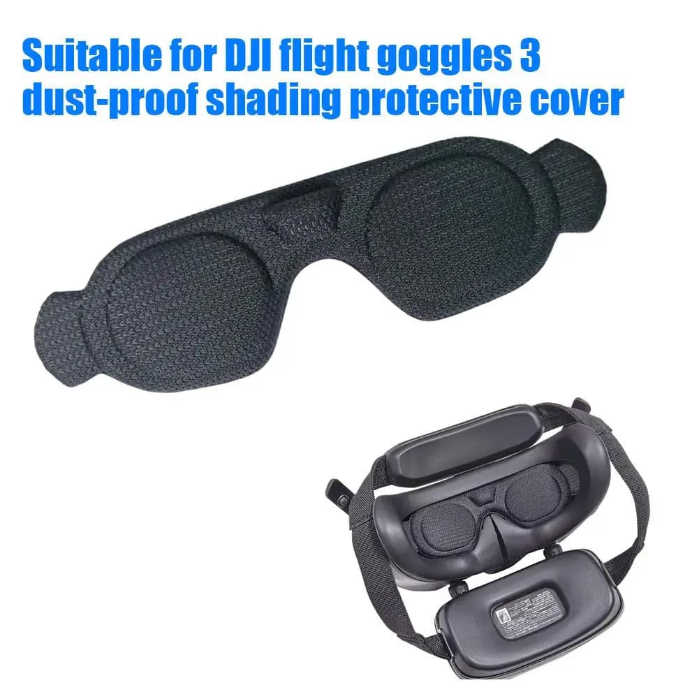 Per occhiali dji 3 copertura protettiva antipolvere per ombreggiatura Pad in schiuma maschera per gli occhi in spugna comoda copertura protettiva per lenti a prova di luce