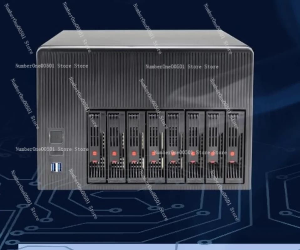 UltraStor-ST T8 NAS a 8 Bay per Editing Video 4K e Archiviazione Condivisa Online