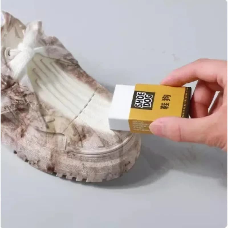 1pz Gomma per Pulizia Scarpe Senza Acqua, Spazzola Portatile per Rimozione Macchie e Pulizia di Sneaker e Scarpe