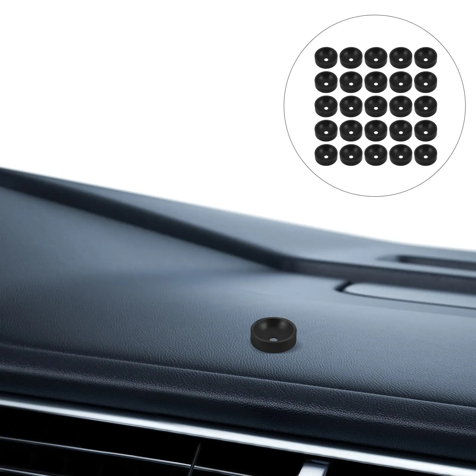 50Pcs Car Phone Mount Nut Gasket Replacement Washer Set for Dashboard Vent Vehicle Holder Tightening Ring Spacer Hardware Dash