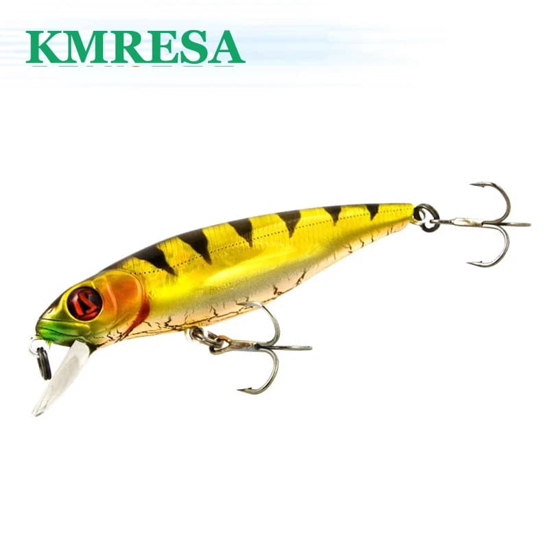KMRESA richiamo richiamo di pesca esca dura 8.5 centimetri 8.2g manovella minnow Wobblers pesca Basso esche artificiali pike carp esche Swimbait