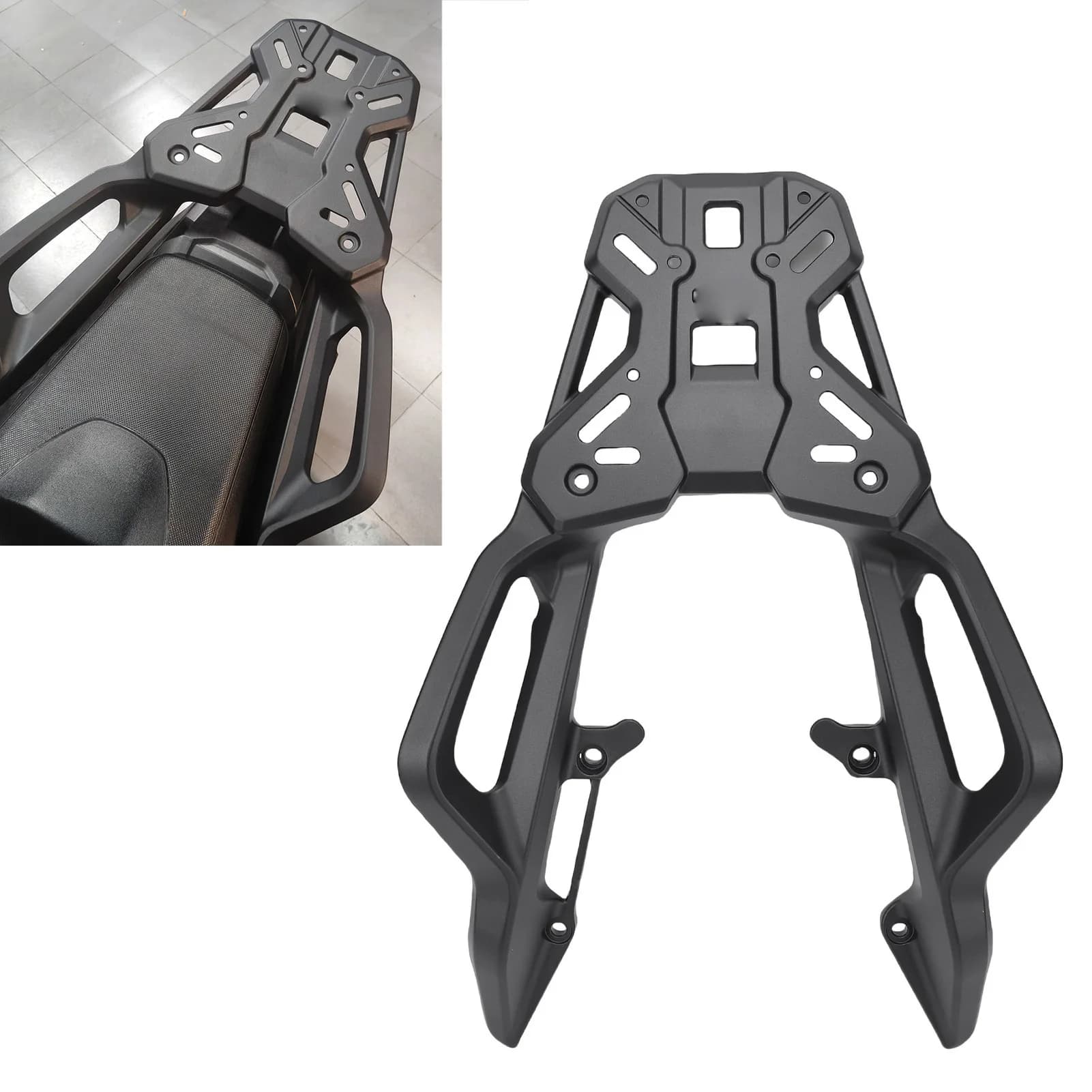 Motorcycle Poster Bags in Aluminium Alloy, Replacement Parts Holder for Honda NC750X 2016-2025