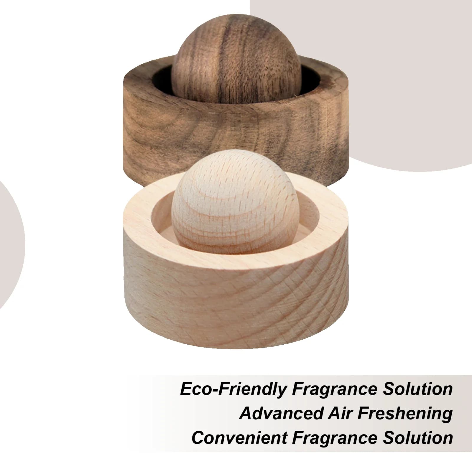 Diffusori in legno per la purificazione dell'aria domestica Decorazioni da tavolo Diffusore automatico per aromaterapia per viaggiatori in ufficio Studenti universitari