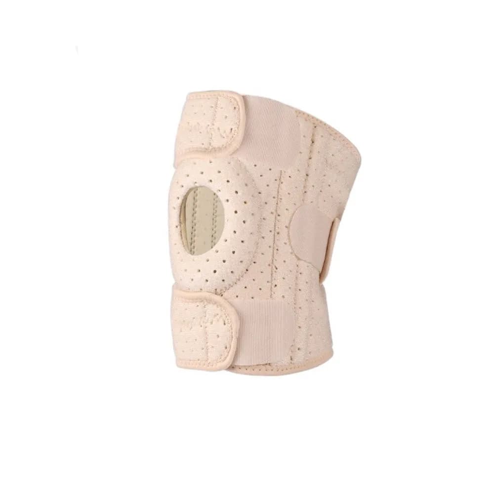 Supporto elastico per ginocchio, ginocchiera traspirante, protezione per gamba, ginocchiera con cinturino regolabile, ginocchiera ammortizzante per la corsa