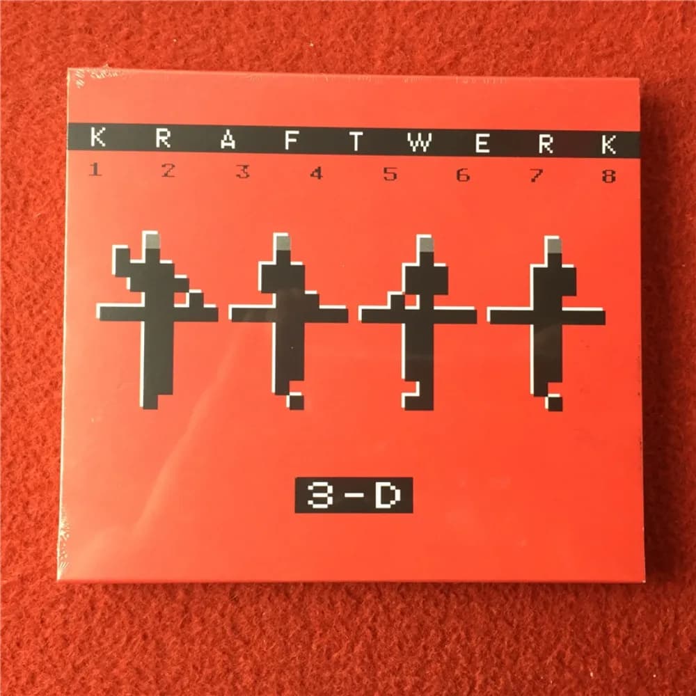 CD '3 D' Pop Rock Electro Rhythmic Synth Pop Kraftwerk Krautrock Mechanical Electronic Futuristic Studio Album Electronic Music