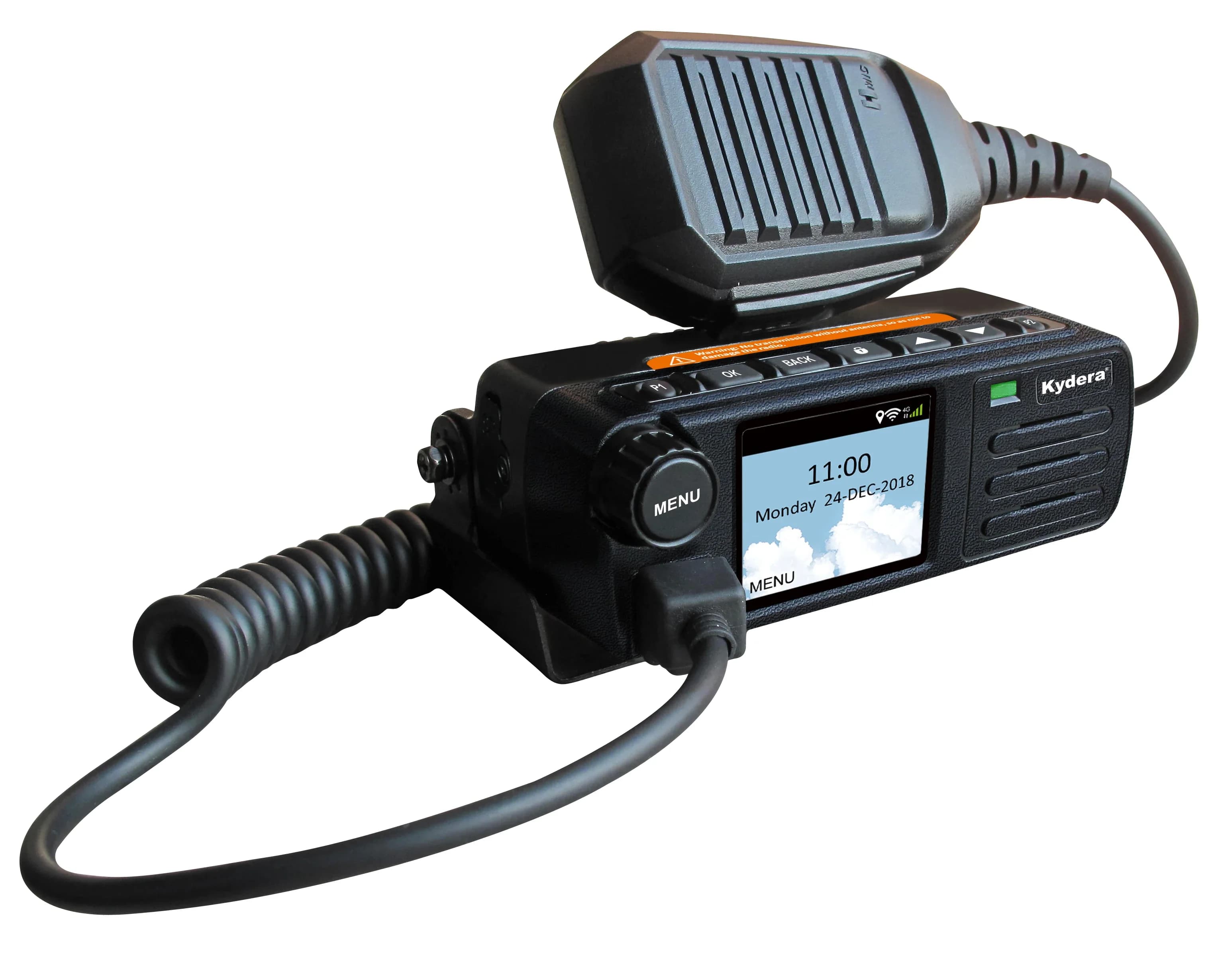 Radio mobile di rete LTE-C10 Radio walkie-talkie POC montata su veicolo Android multipiattaforma