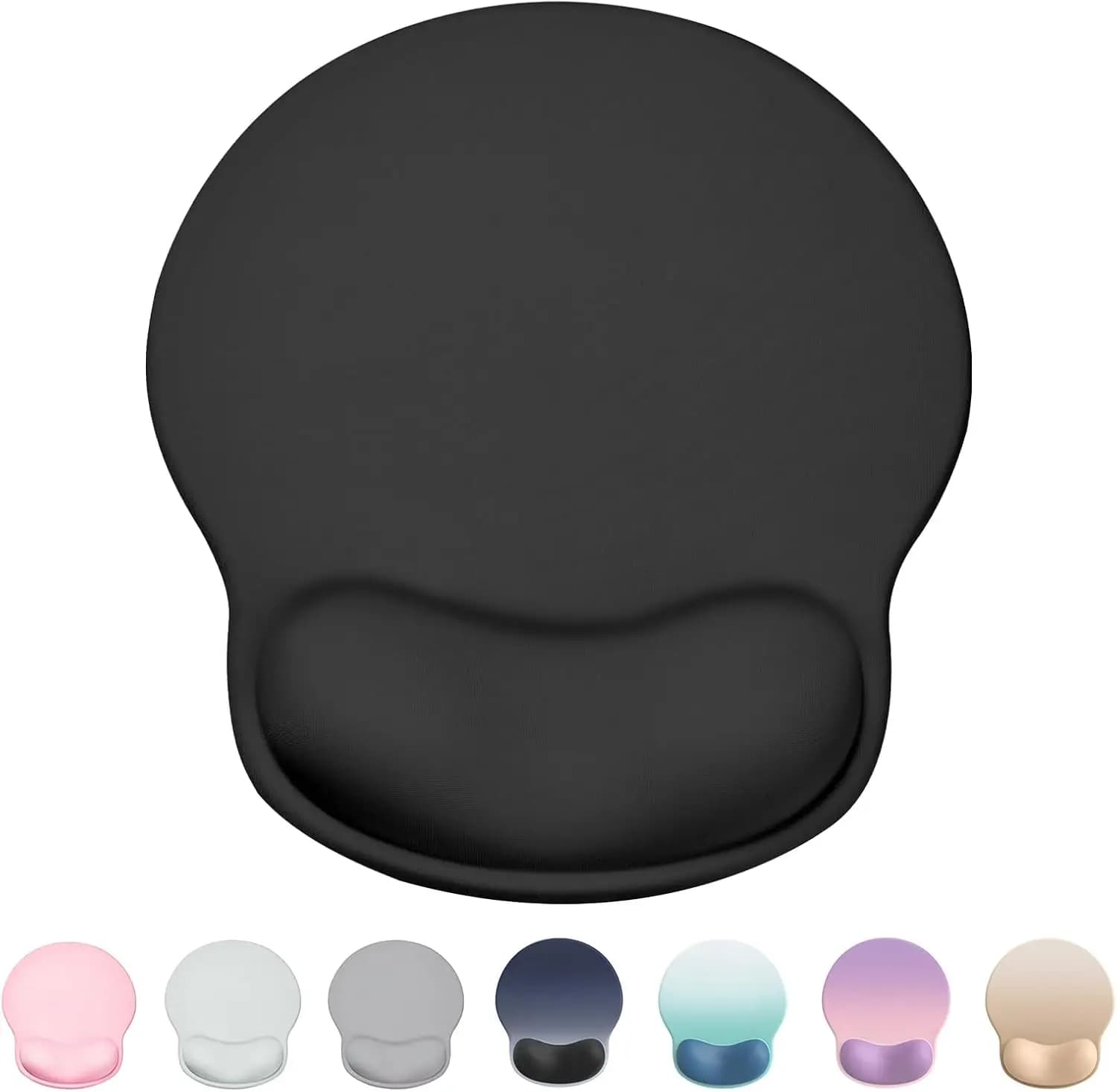 Tappetino per mouse ergonomico con supporto per il polso in gel, tappetino per mouse con supporto per il polso da ufficio con base antiscivolo, per ufficio/casa/gioco
