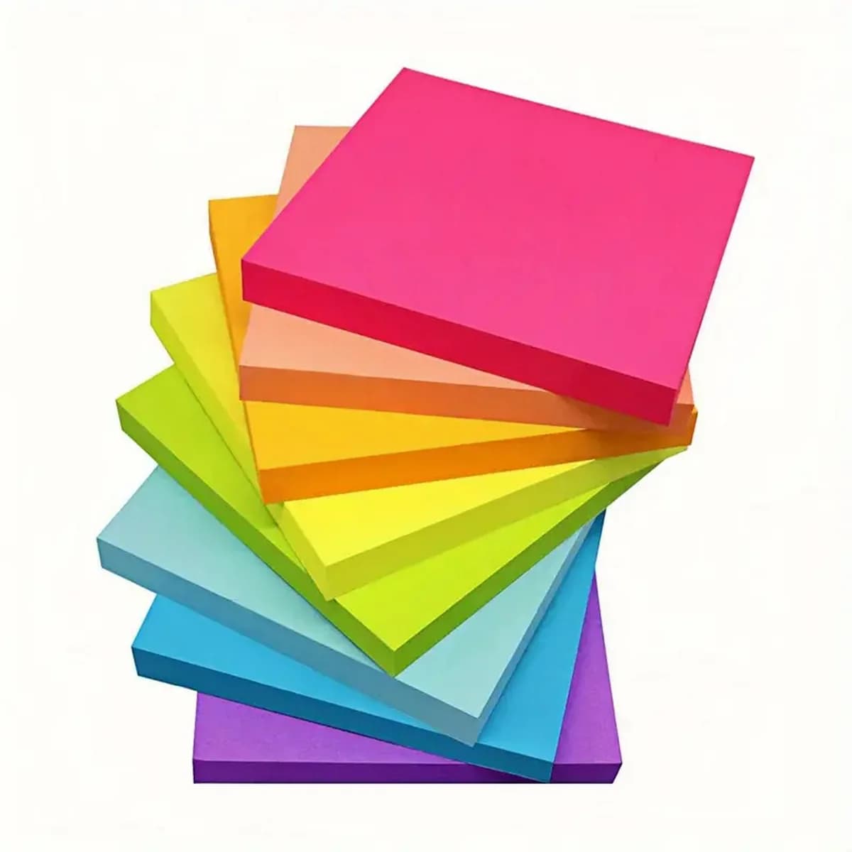 Note adesive autoadesive, adesivi per indice ufficio, 8 colori, 50 pagine, colori multipli