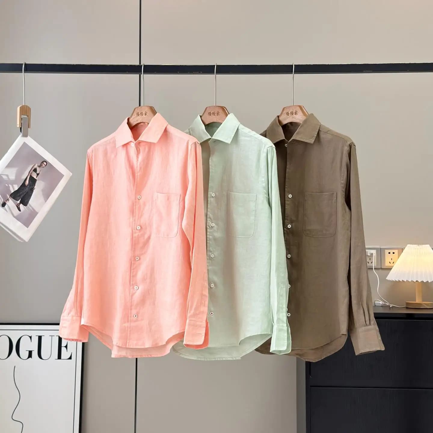 Pure Linen Shirt Women's Casual Long Sleeve Sunscreen Breathable Lightweight Anti-Aging Lightweight Luxury Feel Loose Fit Shirt
