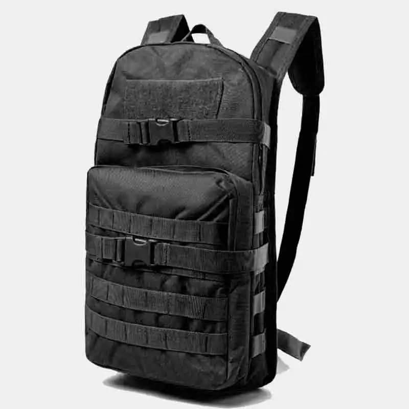 Borsa da ciclismo Molle da 15 litri Zaino da campeggio Equitazione Borse tattiche da viaggio Escursionismo Borsa a tracolla per idratazione all'aperto