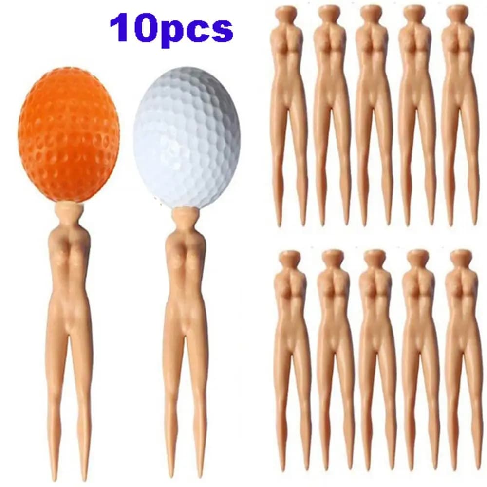 Supporto per Palline da Golf Professionale a Forma di Manichino Femminile Sexy in Plastica per Allenamento