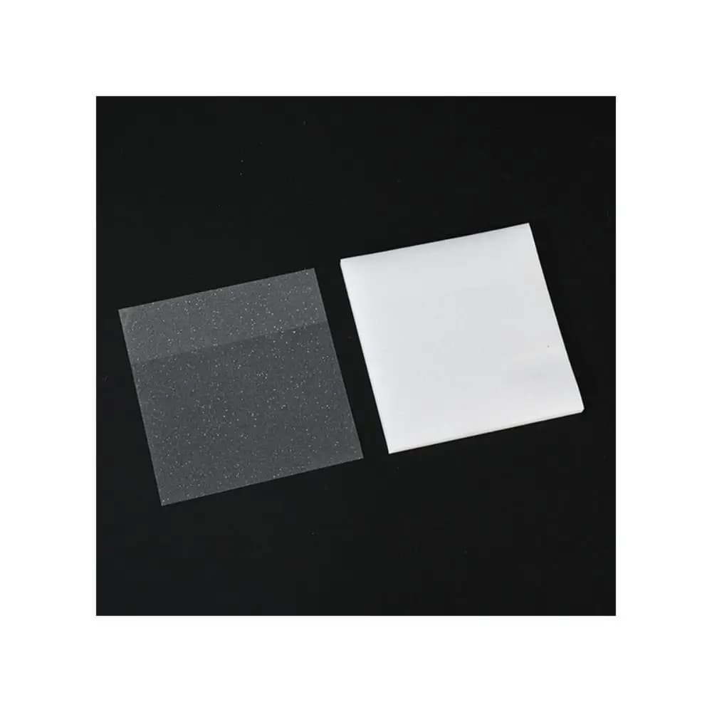 Aesthetic PET Sticky Notes Pearlescent Waterproof Self-Adhesive Notes Transparent Sticky Tabs Study Note Taking