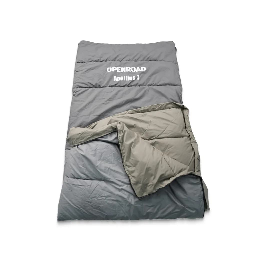 Tenda da Tetto per Campeggio Fuoristrada 4 Stagioni, Sacco a Pelo Impermeabile in Cotone 300g/m con Imbottitura in Fibra Cava Super Lunga per Adulti