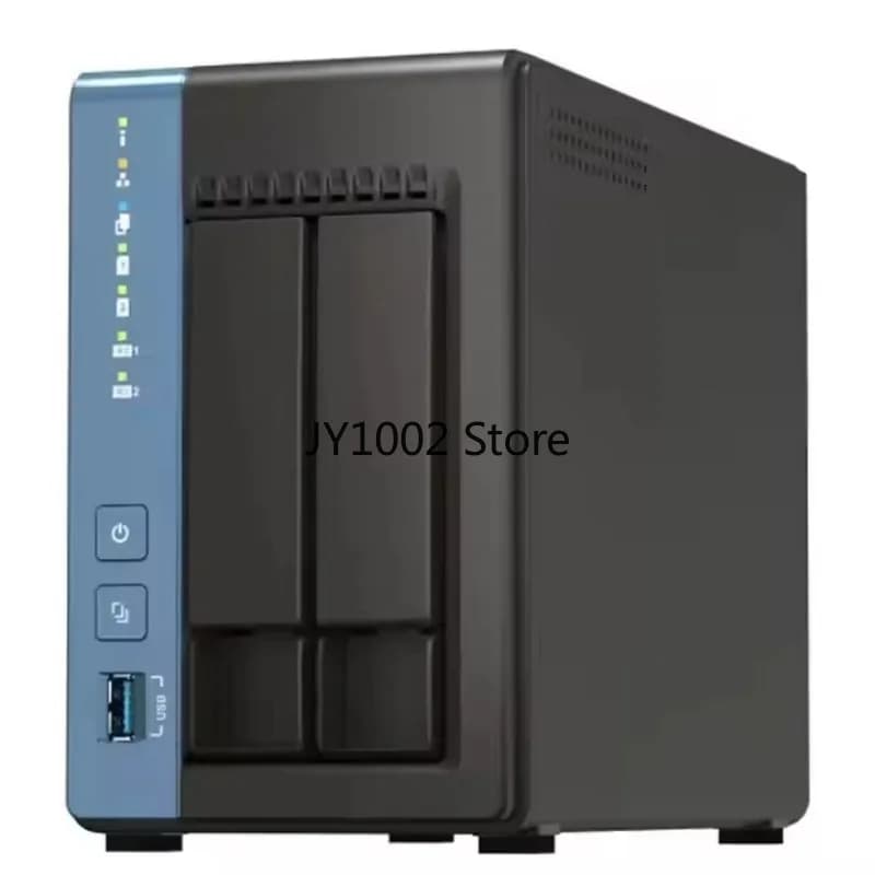 Server NAS QNAP a 2 Bay con 2G di memoria e processore Quad-Core, modello TS-216-2G