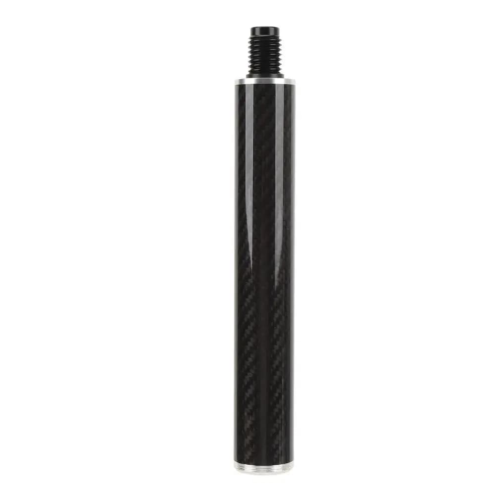 8 Inch Length Pool Cue Extension Carbon Fiber Material 9 Inch Length Billiard Cue Extender Threaded Connection Structure