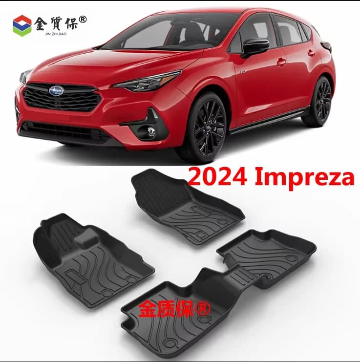 Utilizzare per il 2024 SUBARU impreza WRX WRX tappeto per auto AllWeather tappetino per auto adatto per SUBARU Impreza tappetino impermeabile personalizzato impreza