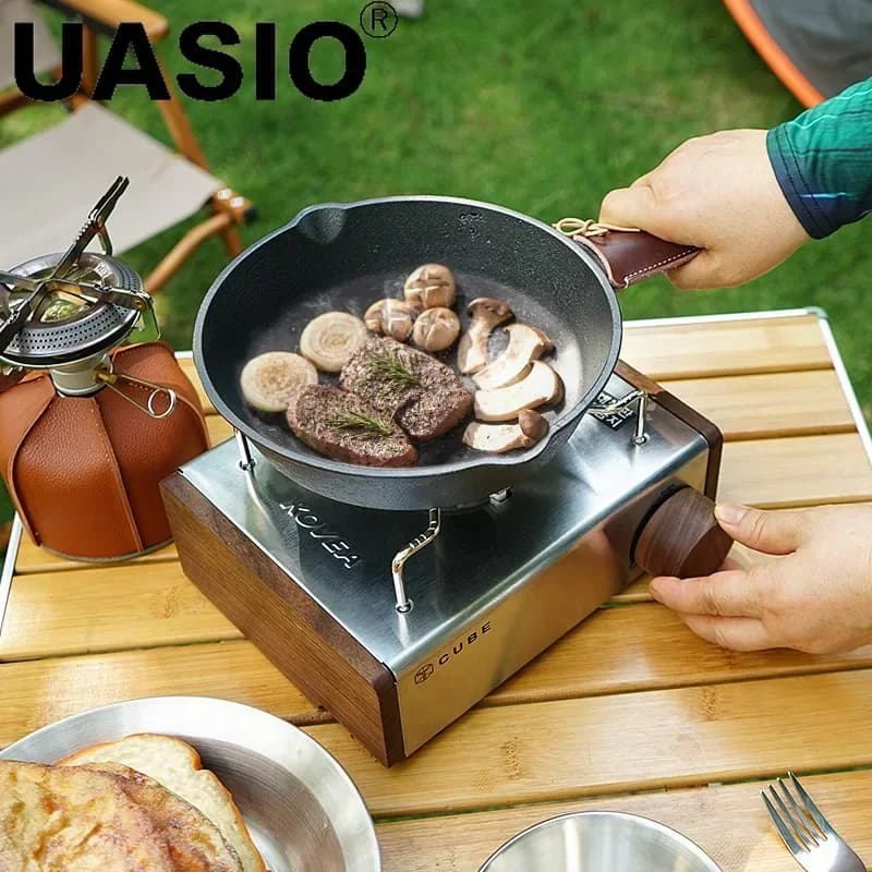 Thous Twenty KOVEA Cube Gas stove Decorative accessories for solid wood coatings outdoor camping gas stove DIY accessories