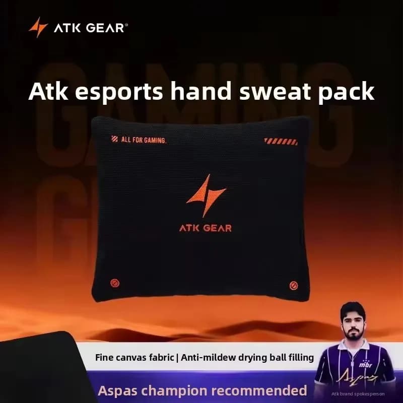 ATK E-sports Guanti Assorbenti per il Sudore, Antiscivolo per Giochi FPS, VALORANT, CS:GO, Accessori per Gamer, Regali