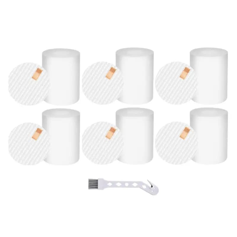 ABYN-Filter Cotton For Shark AI Robot Vacuum RV2310 RV2310AE AV2501S AV2501AE RV2502AE Replacement Base Pre-Motor Filters