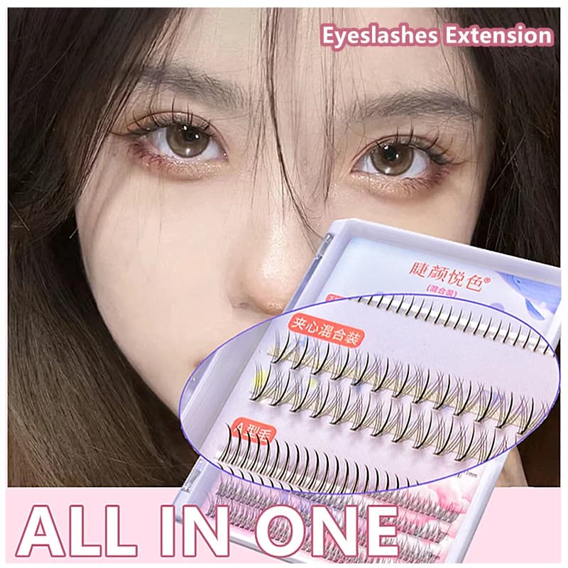 Extension Eyeslashes Personal Eye Lash trucco professionale ciglia a grappolo individuali innesto ciglia finte ciglia finte