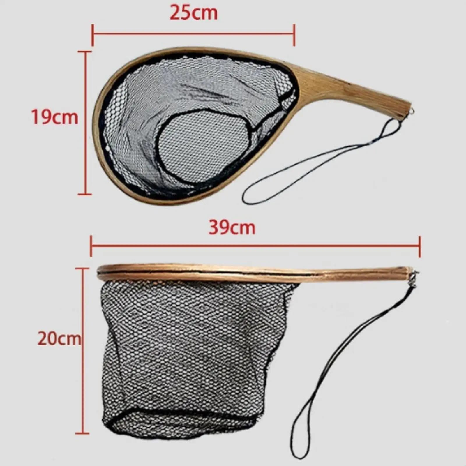 Aluminium Alloy Pole Fishing Net Large Fish Catching Silicone Mesh Landing Net for Freshwater and Saltwater