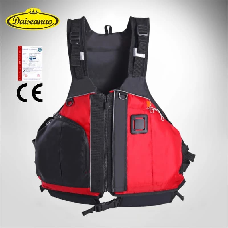 CE ISO approvato pesca giubbotto di salvataggio adulti Kayak giubbotti di salvataggio Paddleboard nuoto capispalla PFD Buoya Aids Jet surf Safe