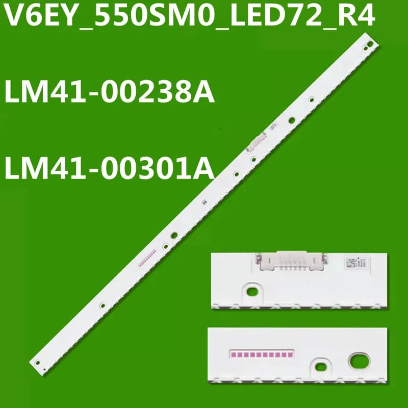 Striscia LED 72 lampada Per V6EY_550SM0_LED72_R4 BN96-39508A BN96-39509A UE55K5500 UE55K5502 UE55K5505 UE55K5510 UE55K5515 UE55K5670