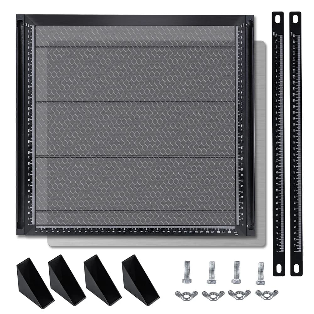 400/500 mm laser cutting board for diode laser engraving machine 20 "15"
