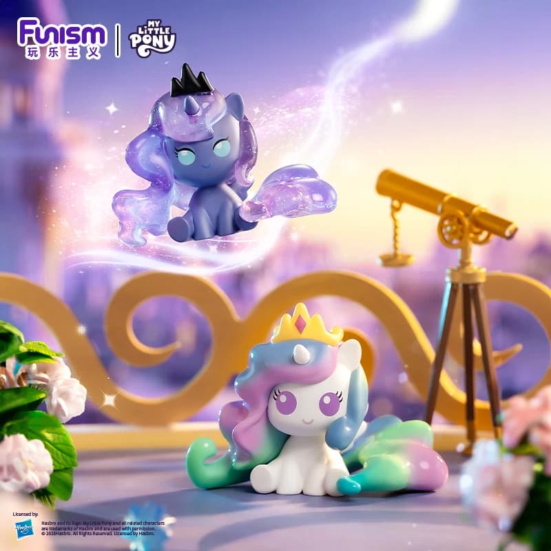 FUNISM Original Genuine My Little Pony Friendship Is The Magical Bottiglia Magica Cieca Box Cute Grano Figurine Ornament Gift Toys