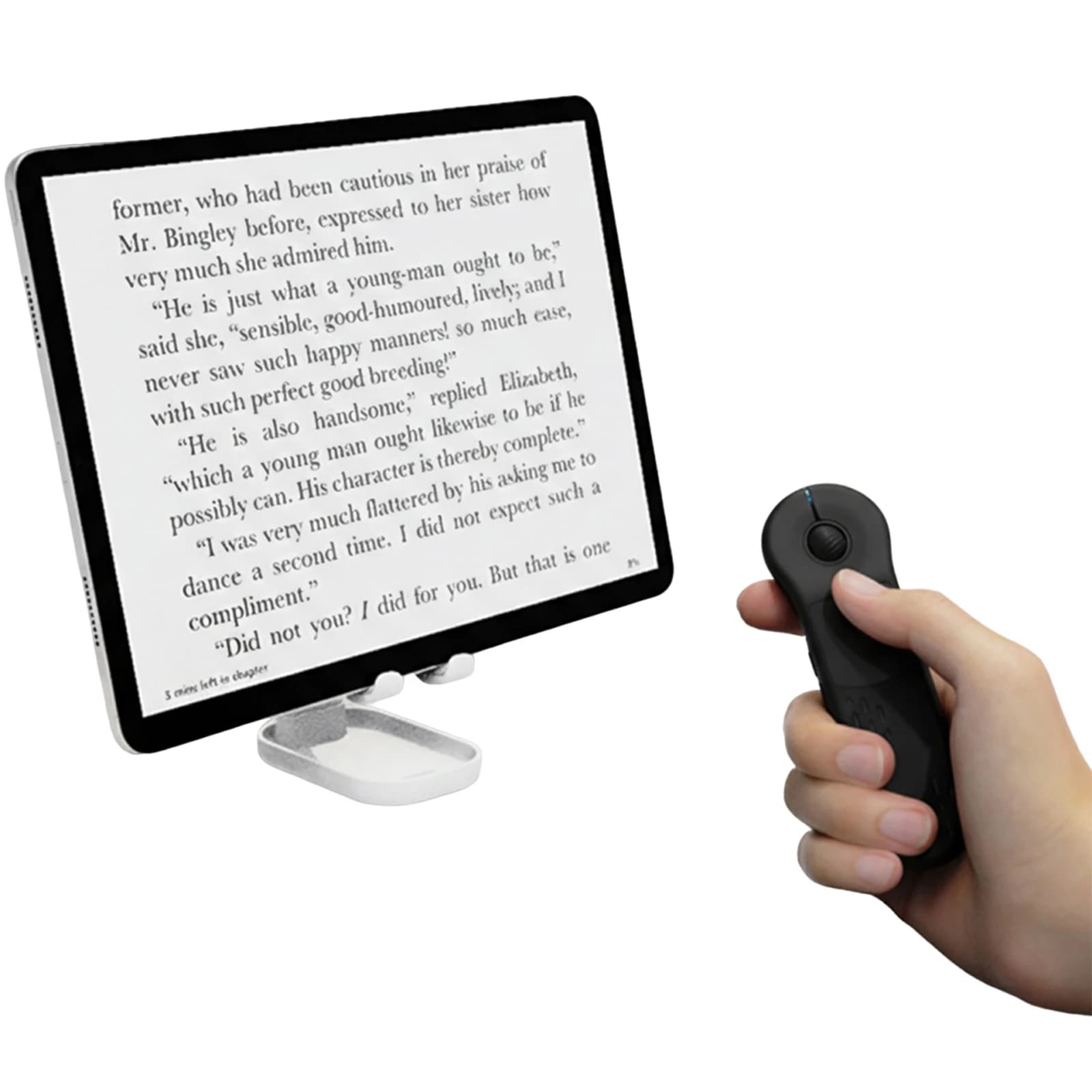 BT5.3 2.4G Air Mouse with Receiver & Touchpad Wireless Remote Control Remote Control Presenter for PC/Tablet/Smartphone