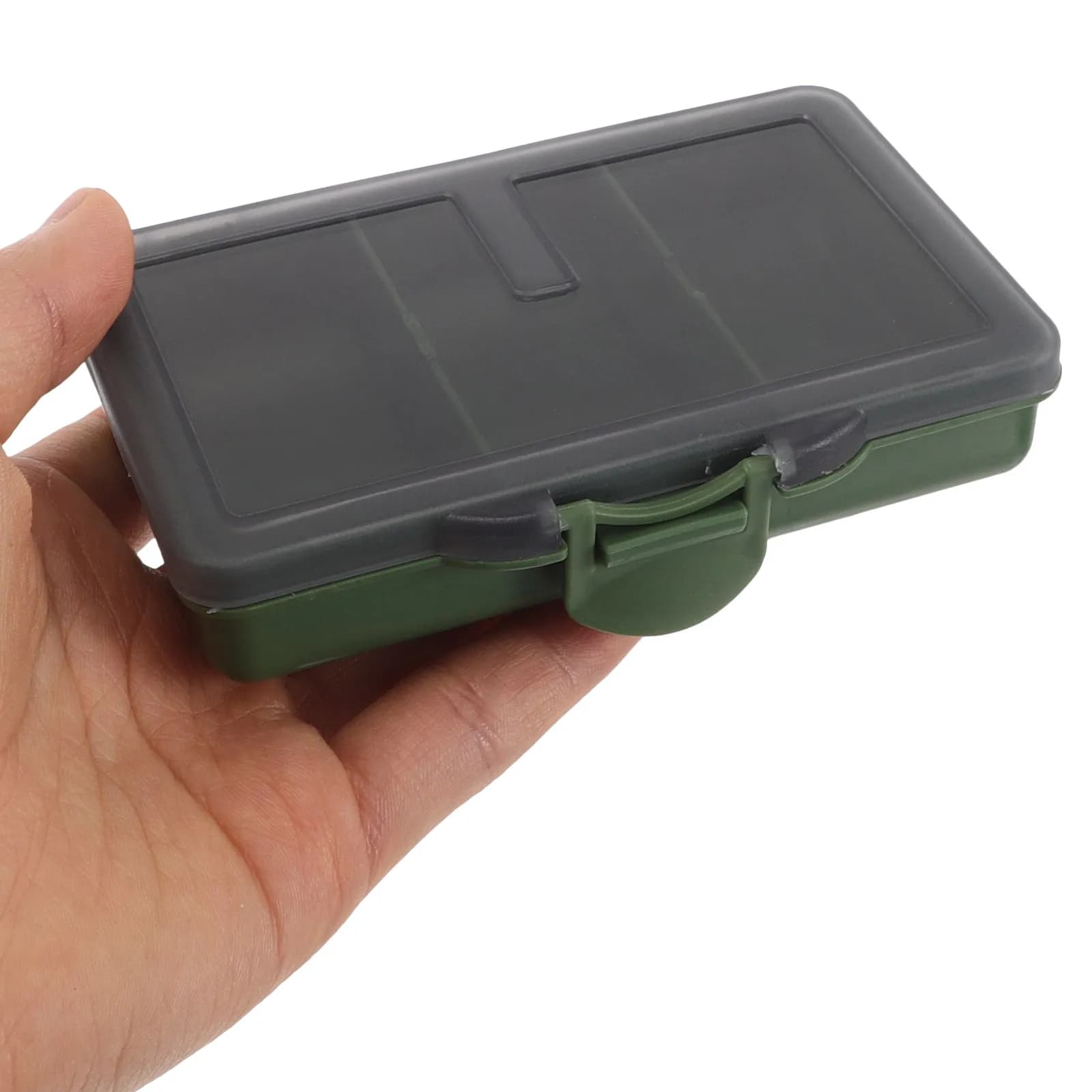 Lure Tackle Box Fishing Accessory Organizer Transparent Lid Compact Design Large Capacity for Lures Hooks Soft Baits Ice Fishing