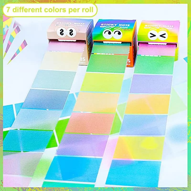 105 Pezzi/Scatola Blocco Note Adesivo Kawaii, Adesivi per Pianificazione e Organizzazione, Forniture per Ufficio, Scuola e Studenti