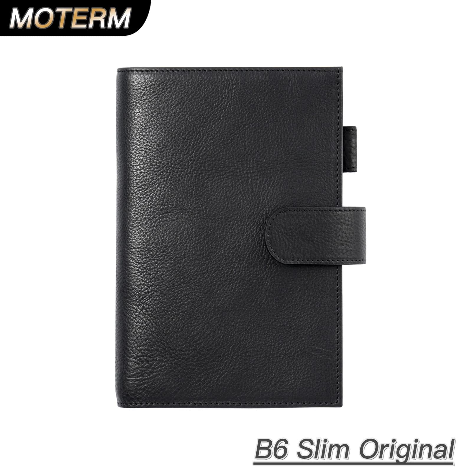Moterm B6 Slim/Min Copertina originale per JIBUN TECHO Notebook Full Grain Veg Pelle bovina conciata Planner Organizer Diario Ufficiale