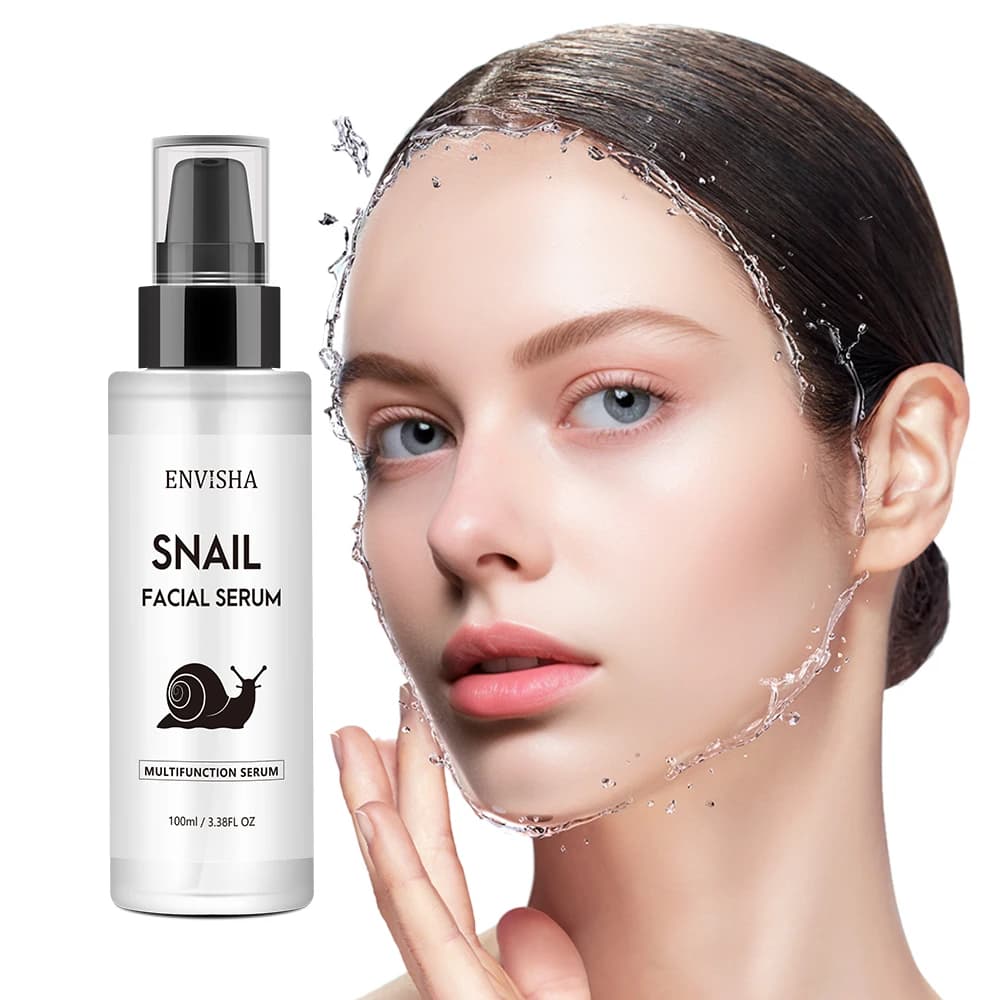 Advisha Snail Collagen Face Serum cura della pelle del viso antietà rughe idratante sbiancante rassodante essenza della pelle restringere i pori
