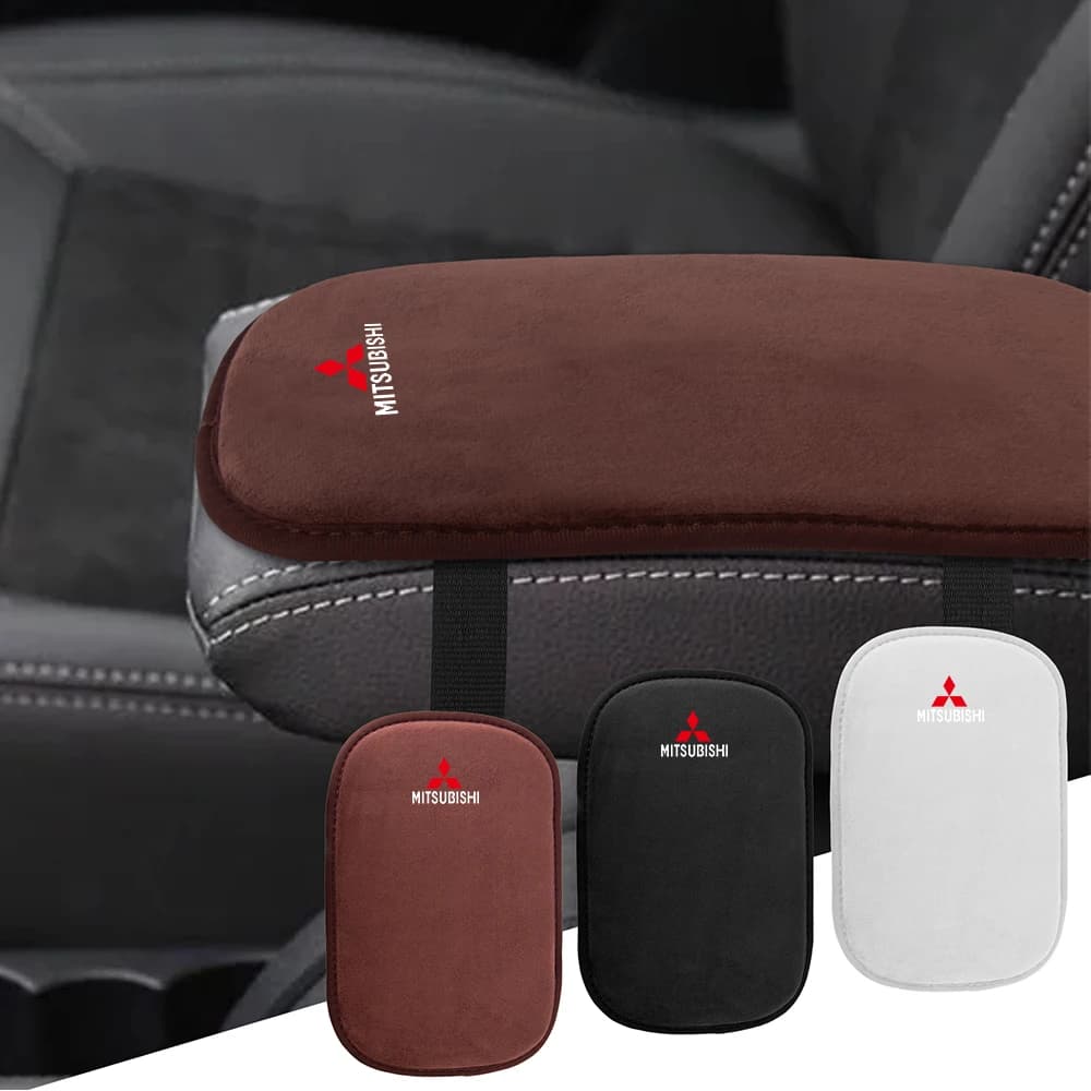 Copertura per Bracciolo Centrale Auto, Accessori per Console Centrale per 9 Ralliart X ASX L200 Colt Outlander Pajero Cross