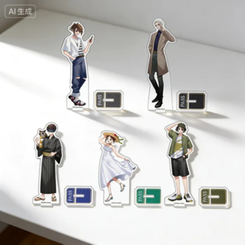 Gioco Anime Identity V Personaggi Cosplay Cartello in piedi in acrilico Collezione di ornamenti Regali souvenir per gli amici