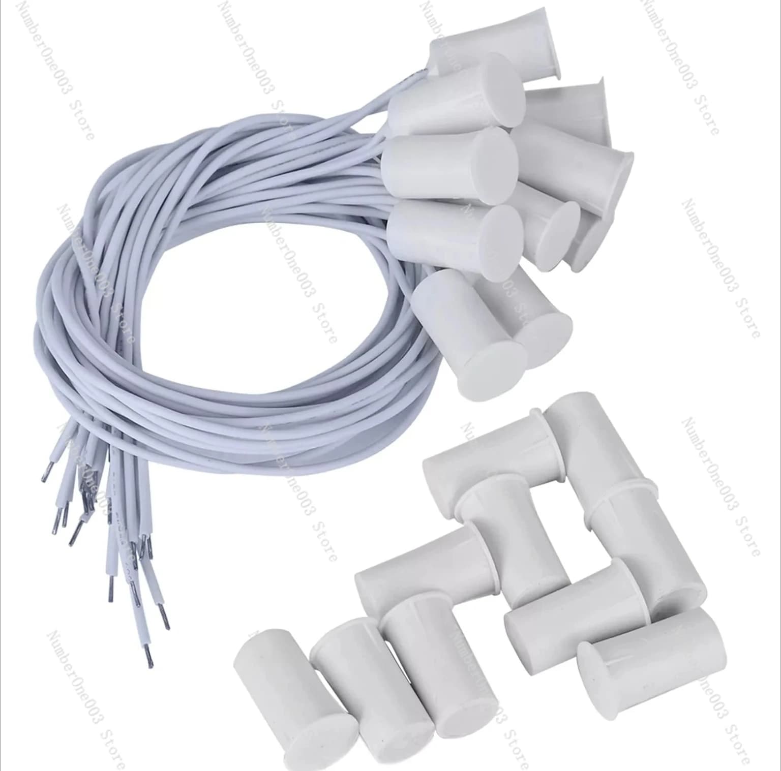 10 sistemi di allarme antifurto e di sicurezza domestica RC-33 NC controllano sensori di contatto cablati per porte e finestre, interruttori magnetici