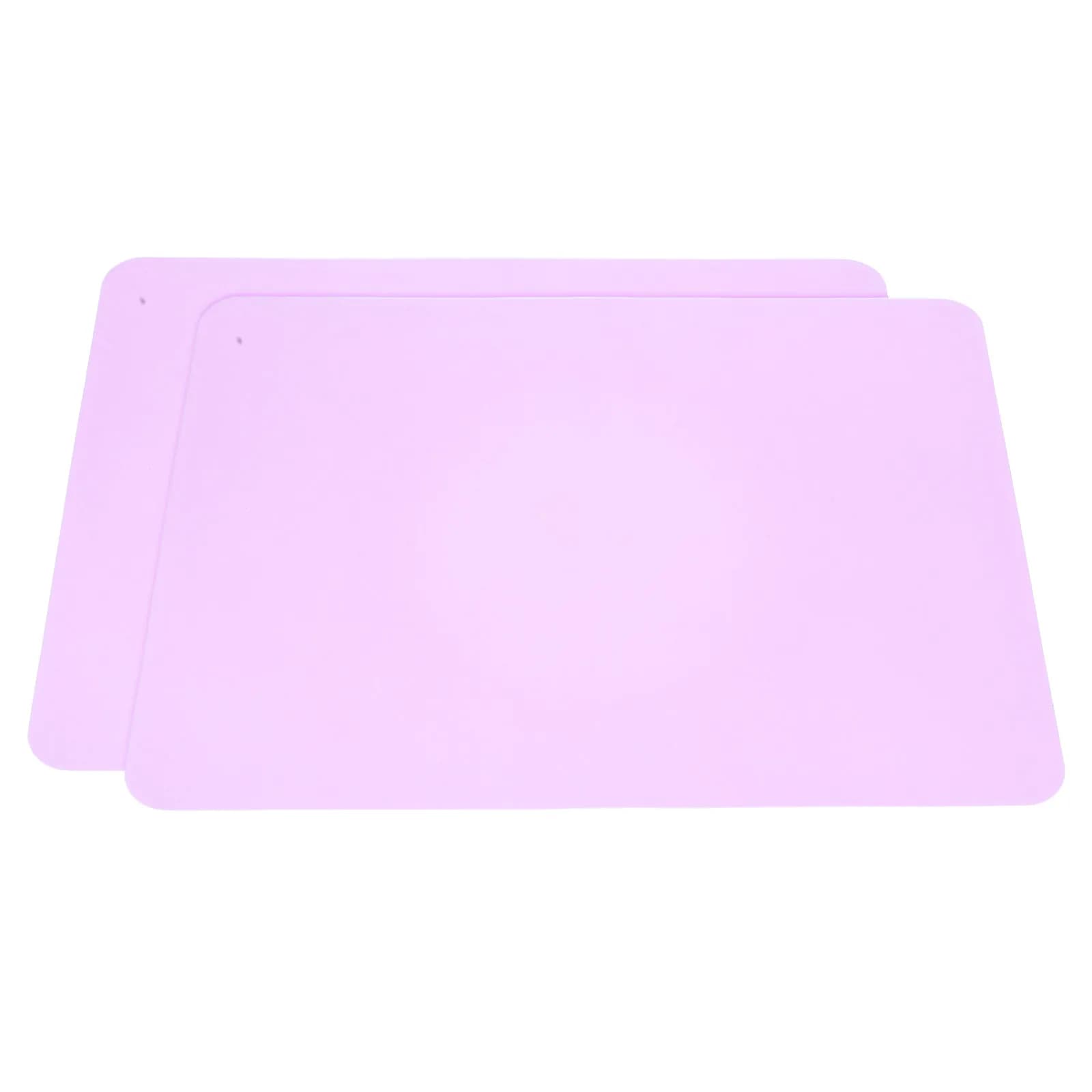 2Pcs Heat Resistant Silicone Kitchen Mat Countertop Protector Non-Slip Baking Cooking Mat for Air Fryer Stove Counter Dining