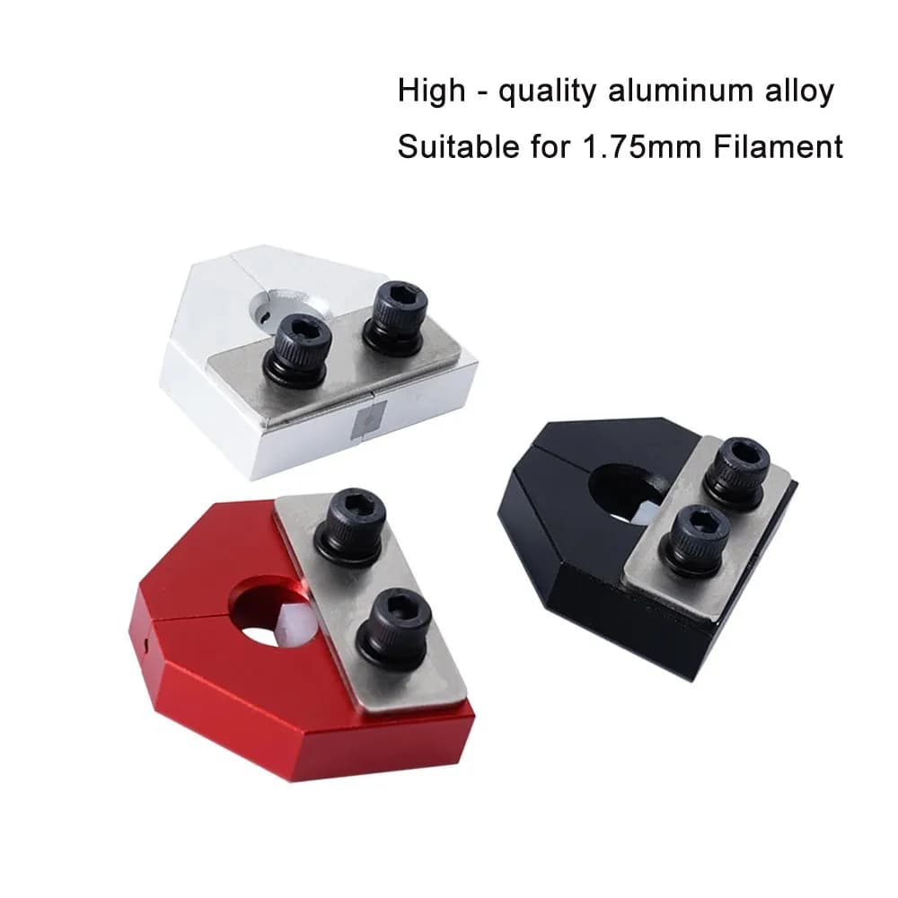 3D Printer Accessories Filament Break Connector Updated specifically for PLA filaments, ABS, 1.75 mm PETG filament break connector