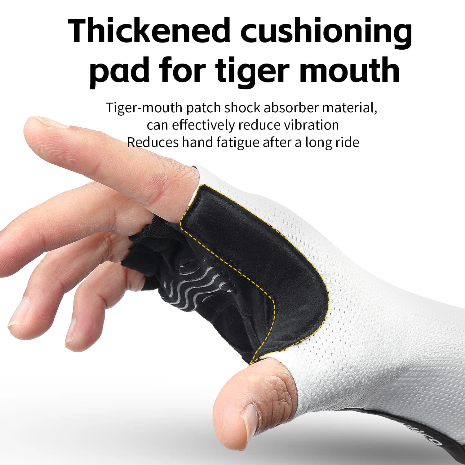 Vilico Cycling Gloves Half fingers, Breathable Bike Gloves for Mountain Bike MTB, Cycling Accessories