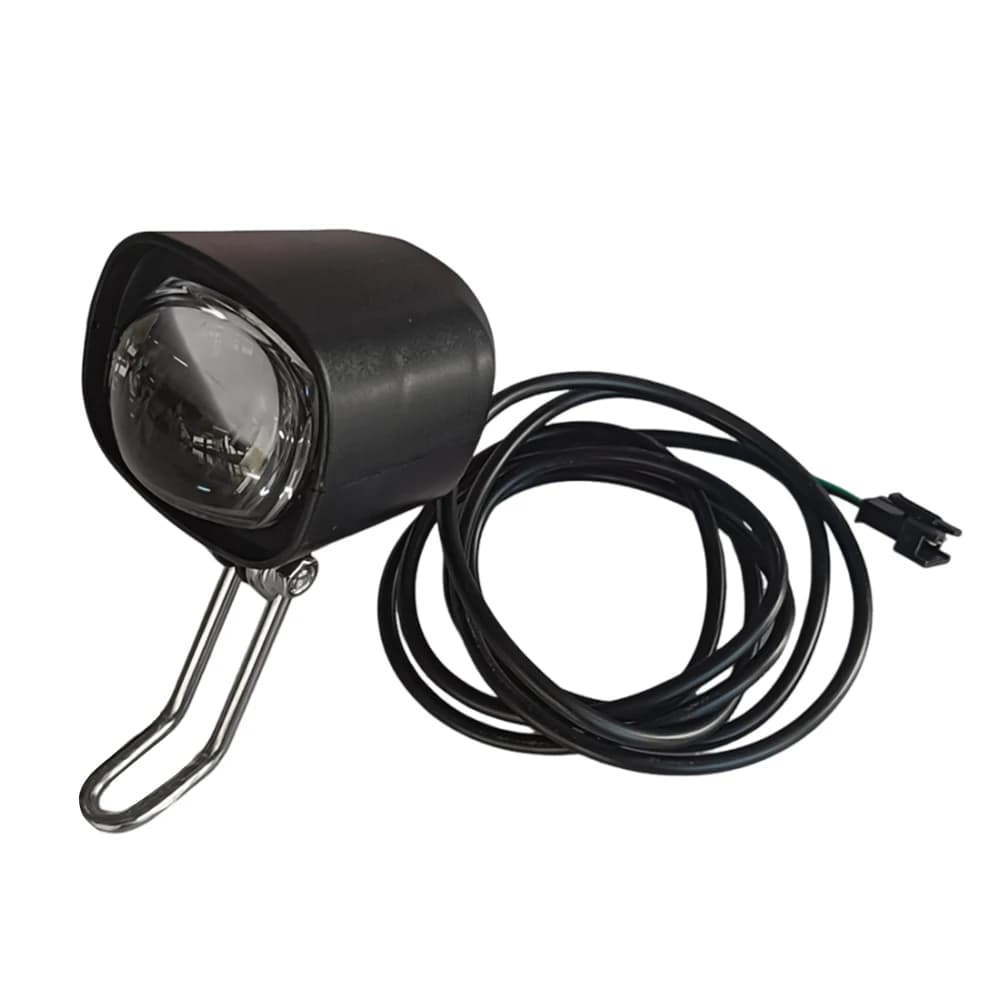 Electric Bike LED Front Light Horn Headlight Biking Portable E-Bike Bicycle 2 in 1 Waterproof Dustproof Cycling Parts